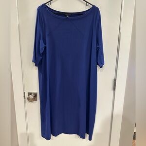 Eileen Fisher Royal Blue dress size XL